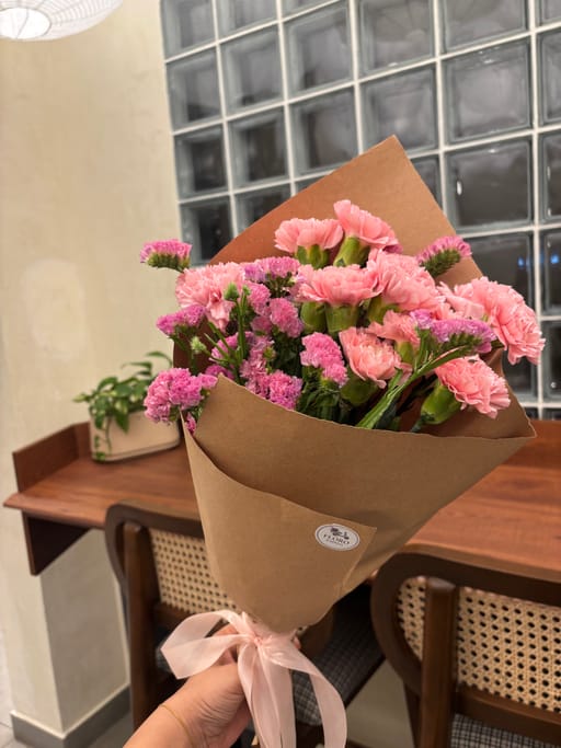 Carnations Flower Bouquet 