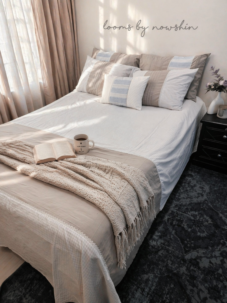 Cloudè -A. Bedsheet With 5 Pillow Cases