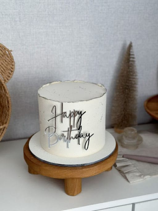 Simple Cake Birthday 