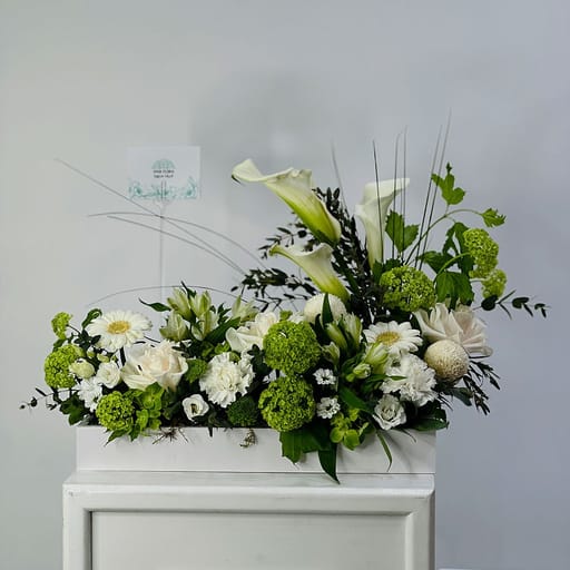 Wintry White Arrangement