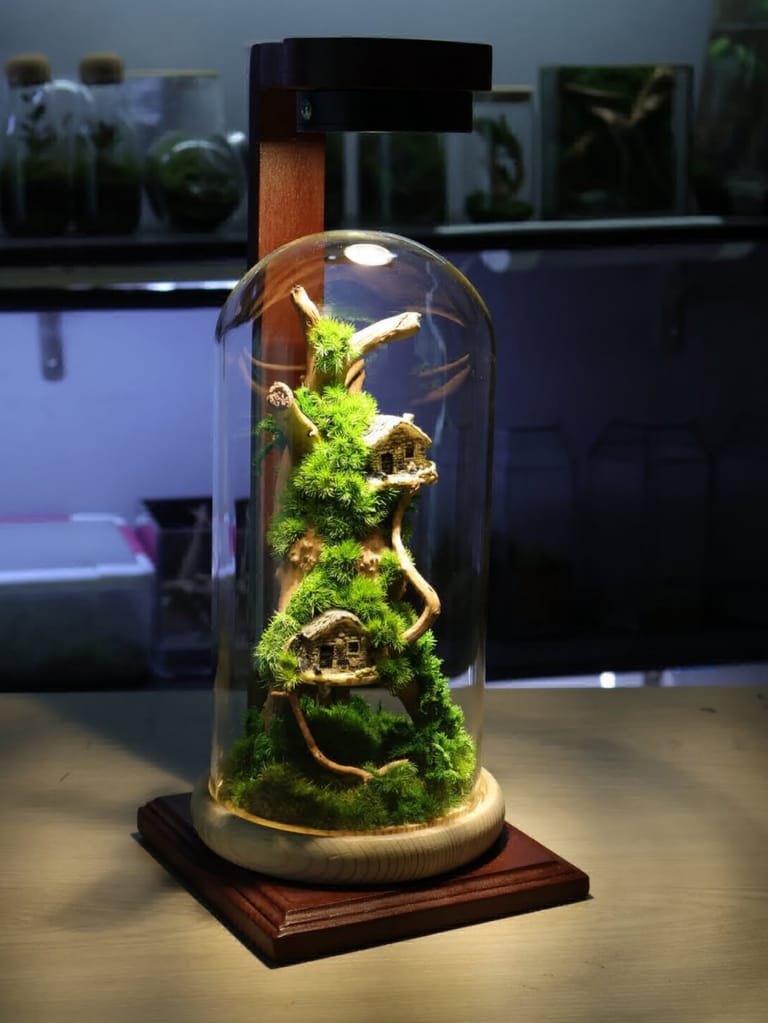 The Cloche Zero Maintain Terrarium. - Image 1