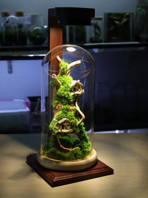 The Cloche Zero Maintain Terrarium.