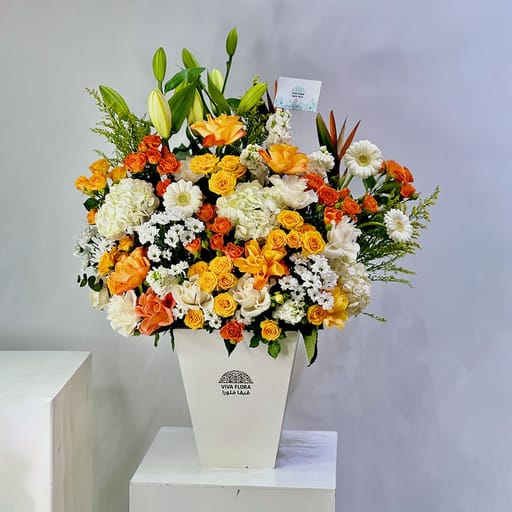 Golden Sunshine Flower Box