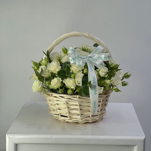 Baby Rose Small Basket