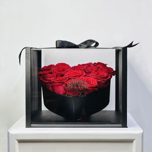I Love You Red Rose Arrangement