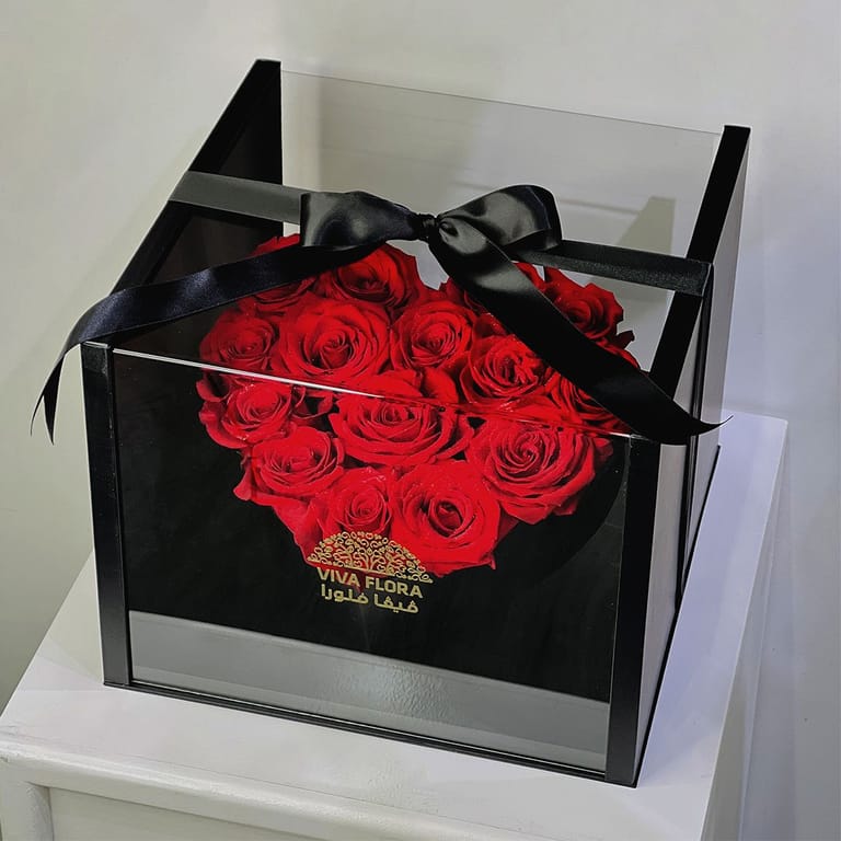 I Love You Red Rose Arrangement - Image 2