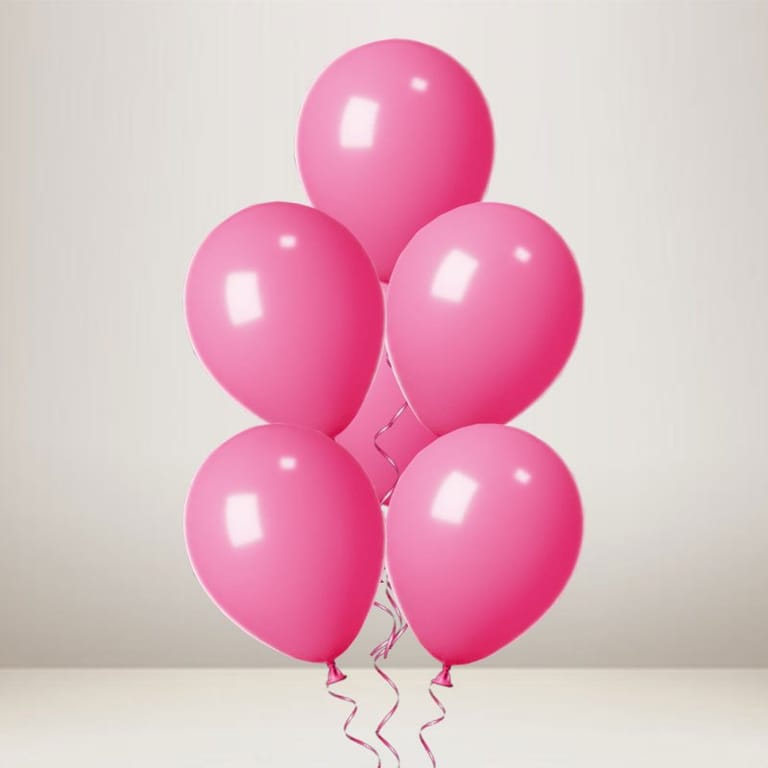 Pink Helium Balloon 05 - Image 1