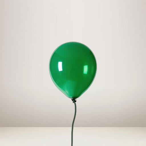 Green Latex Balloon - 01