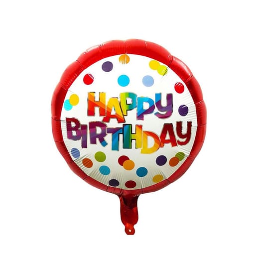 Happy Birthday Foil Balloon -002