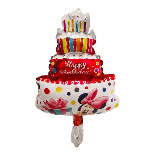 Happy Birthday Mickey Foil Balloon