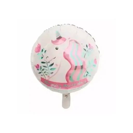 Unicorn Happy Birthday Balloon