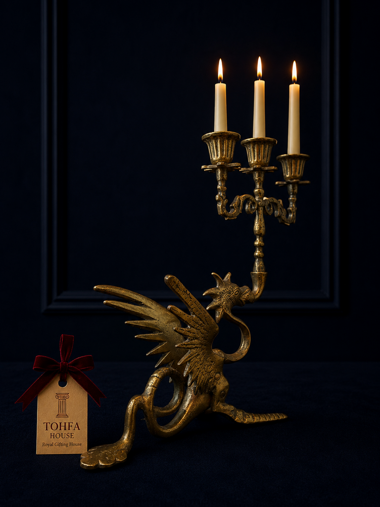 Rare Japanese Griffin Candelabras – 1960s - Image 2