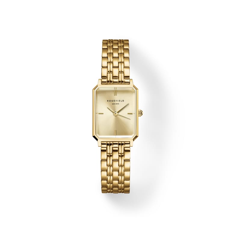 Rosefield The Octagon XS Champagne Gold Steel - OCGSG-O82 - Image 1