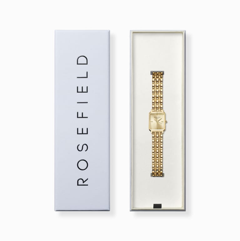 Rosefield The Octagon XS Champagne Gold Steel - OCGSG-O82 - Image 3