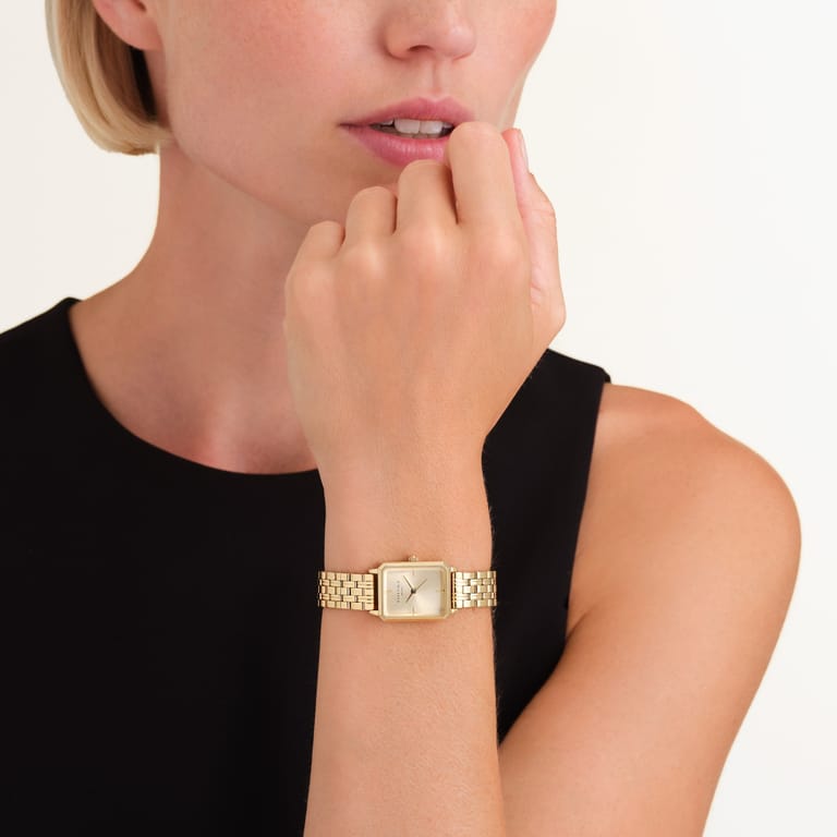 Rosefield The Octagon XS Champagne Gold Steel - OCGSG-O82 - Image 4