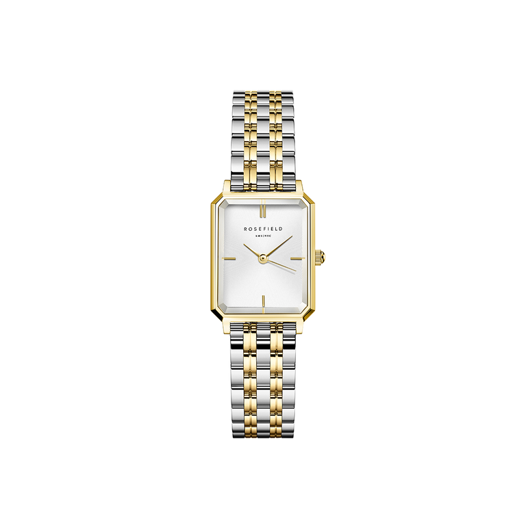 Rosefield Octagon XS White Duotone Women Watch - OWDSG-O62 - Image 1