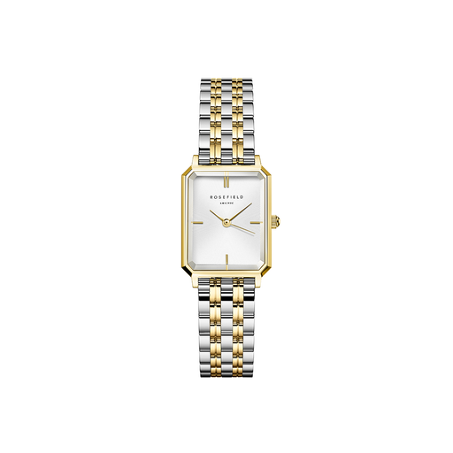 Rosefield Octagon XS White Duotone Women Watch - OWDSG-O62