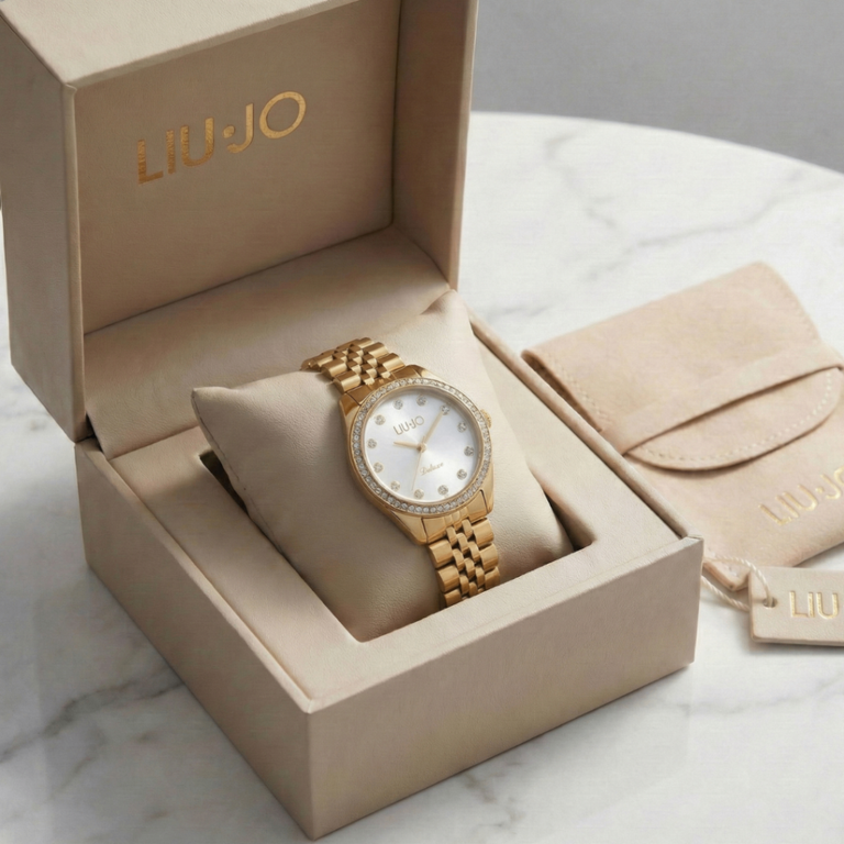 Liu Jo Deluxe Gold Watch - TLJ2427 - Image 6