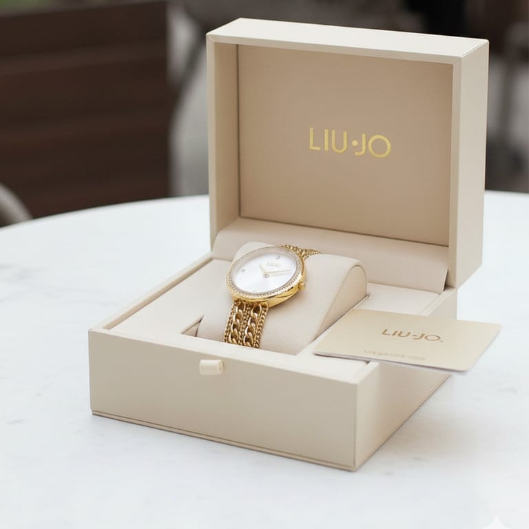 Liu Jo Chains Gold Watch - TLJ1832 - Image 5