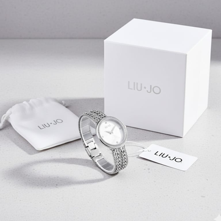 Liu Jo Chains Silver Watch - TLJ1830 - Image 5