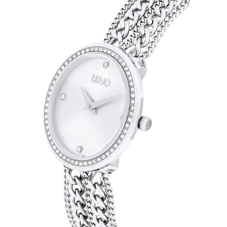Liu Jo Chains Silver Watch - TLJ1830 - Image 2