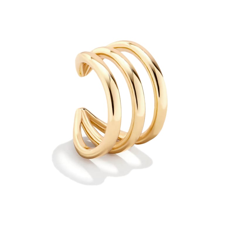 Liu Jo claw gold ear cuffs - LJ2732 - Image 1