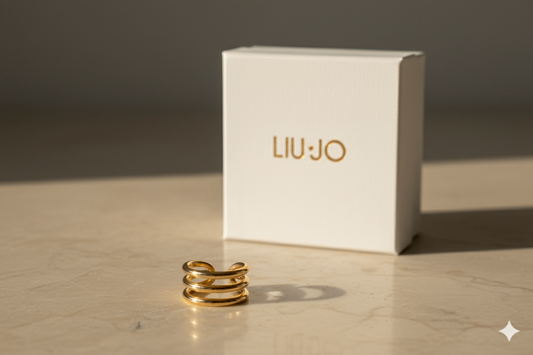 Liu Jo claw gold ear cuffs - LJ2732 - Image 2