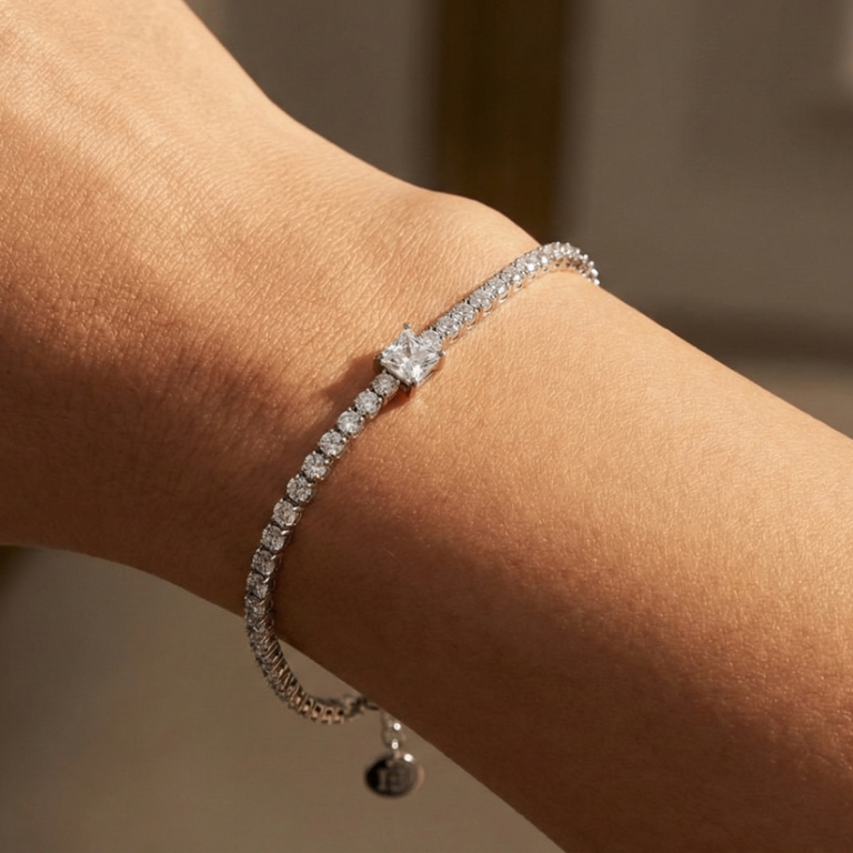 Liu Jo Noir Silver Bracelet - LJ3031 - Image 2