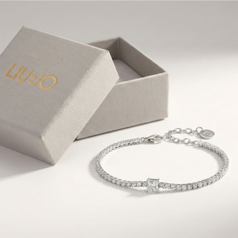 Liu Jo Noir Silver Bracelet - LJ3031 - Image 4