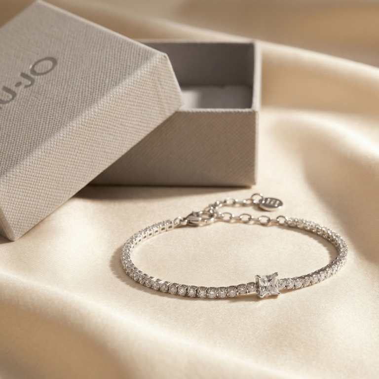 Liu Jo Noir Silver Bracelet - LJ3031 - Image 3
