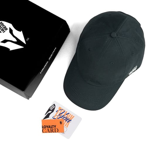 SOLID BLACK CAP