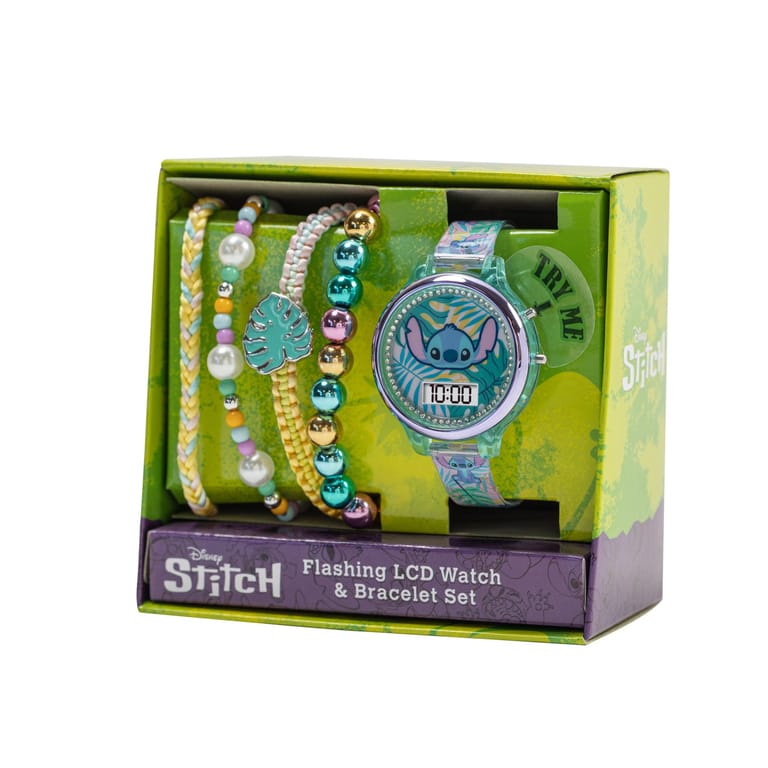 Disney Lilo and Stitch Watch and Bracelet Set-LAS40001ARG - Image 8