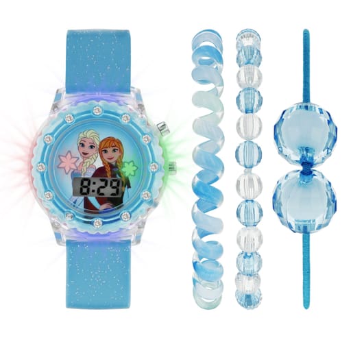 Disney Frozen Light Up Watch and Bracelet Set - FZN4087ARGSET