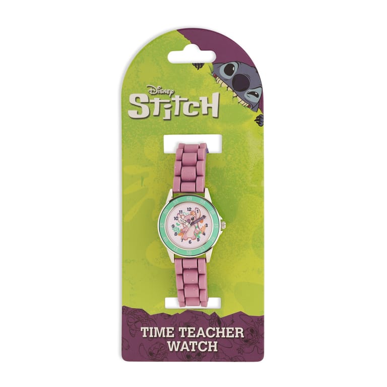 Disney Lilo and Stitch Pink Angel Time Teacher Watch-LAS9014 - Image 4