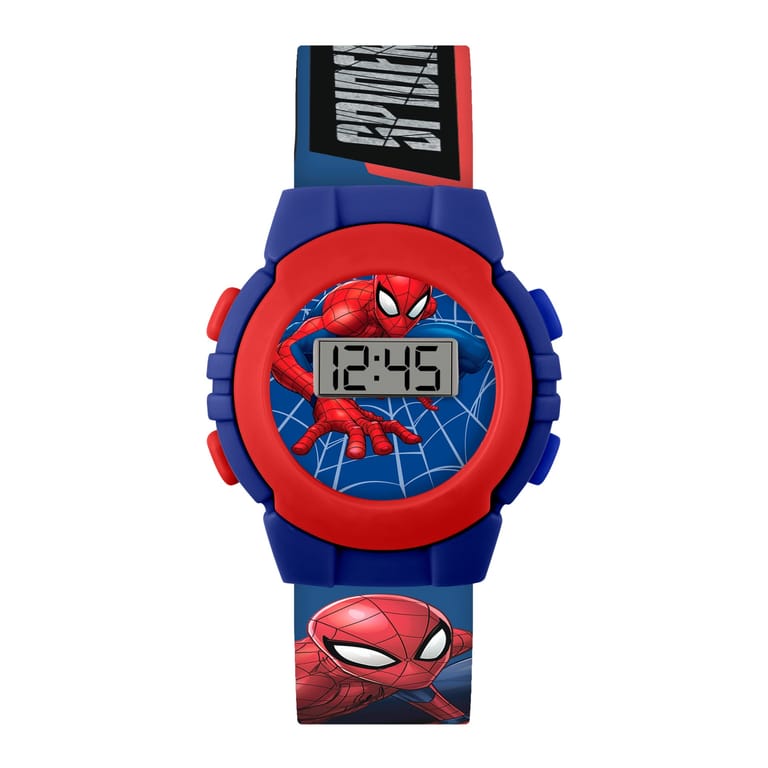 Disney Marvel Spiderman Red and Blue Digital Watch - SPD4972 - Image 1