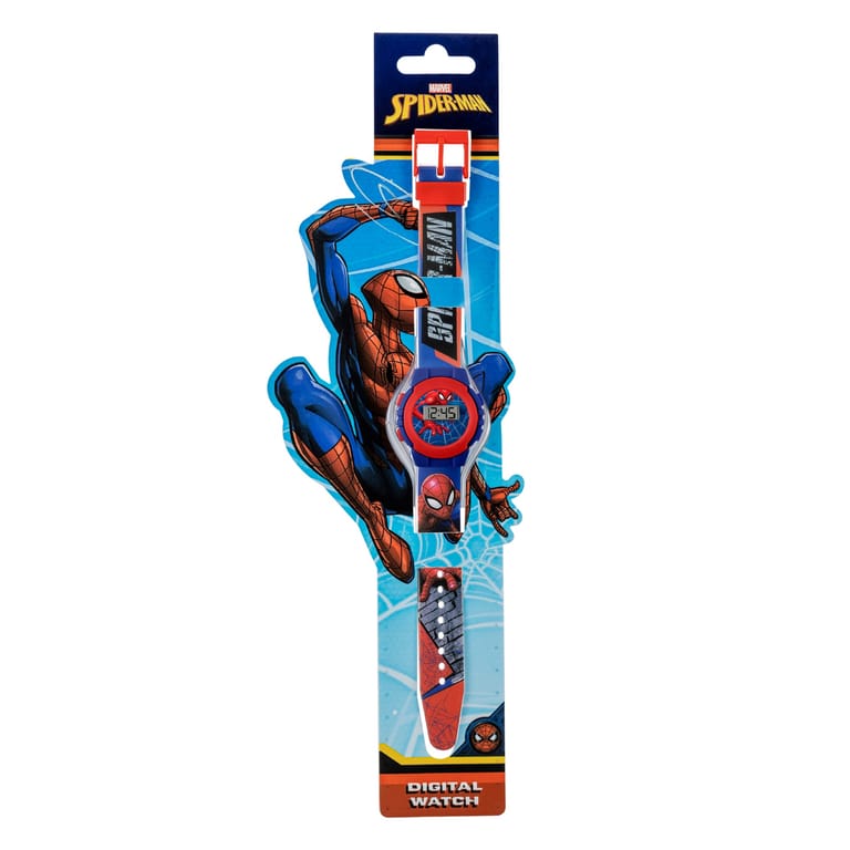 Disney Marvel Spiderman Red and Blue Digital Watch - SPD4972 - Image 3