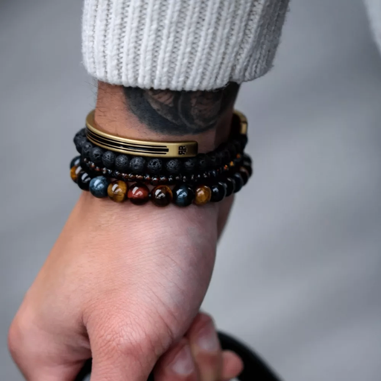 Who's afraid of the Tiger Vintage Bracelet - RR-80095-V - Image 4