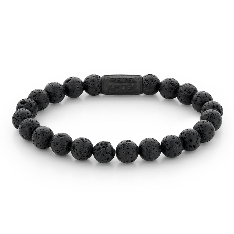 Black Moon - All-Black Bracelet - RR-80071-B - Image 1