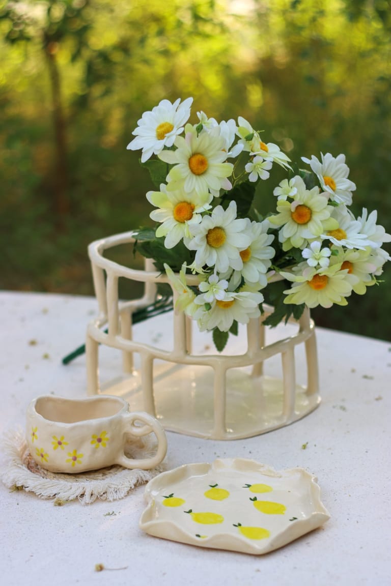 Ceramic Basket - Image 1