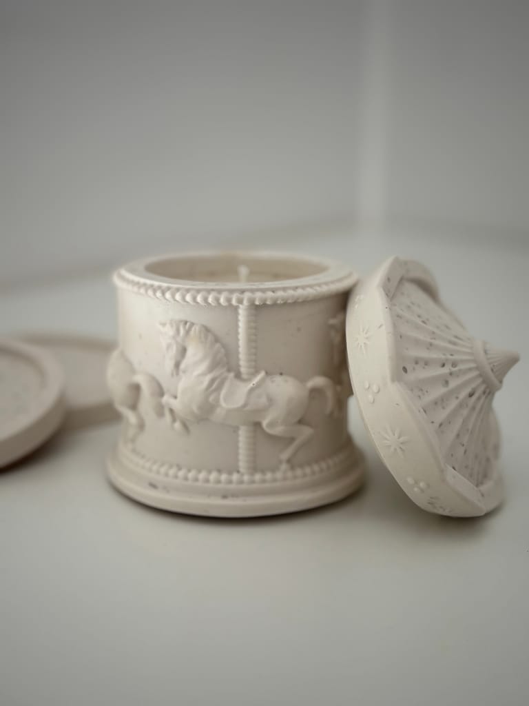 Carousel Candle Jar