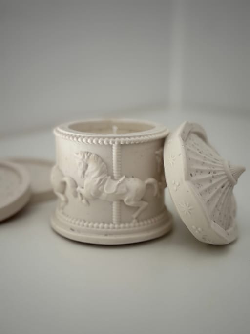 Carousel Candle Jar