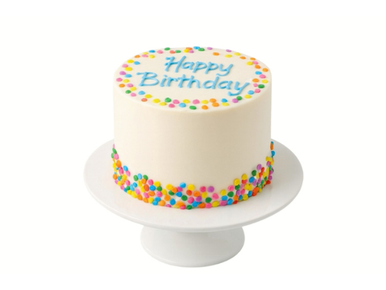 Confetti Birthday Cake - Image 1