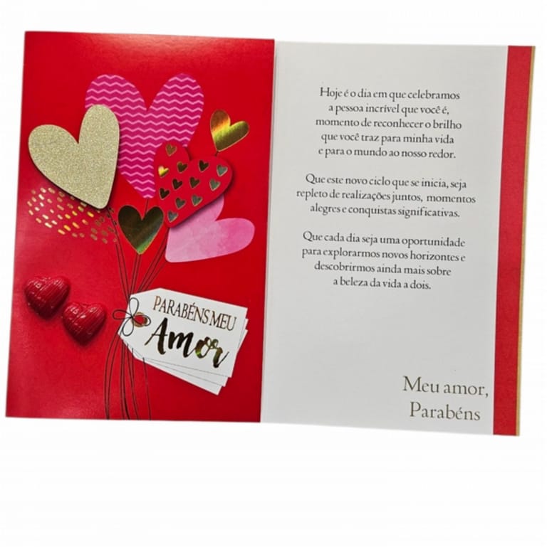 Cartão Grande Aniversário Amor