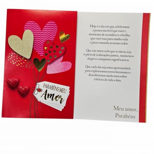 Cartão Grande Aniversário Amor