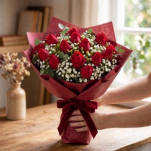 Buquê 6 Rosas Nacionais