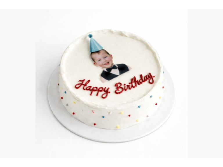 Happy Birthday Photo Cake