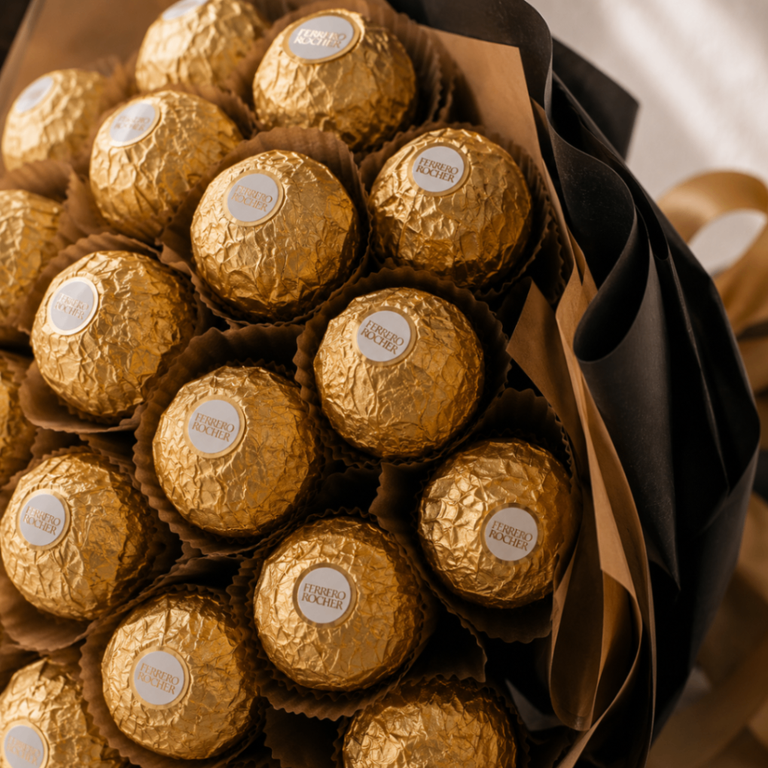 Dark Gold — 30pc Ferrero Rocher Bouquet - Image 3