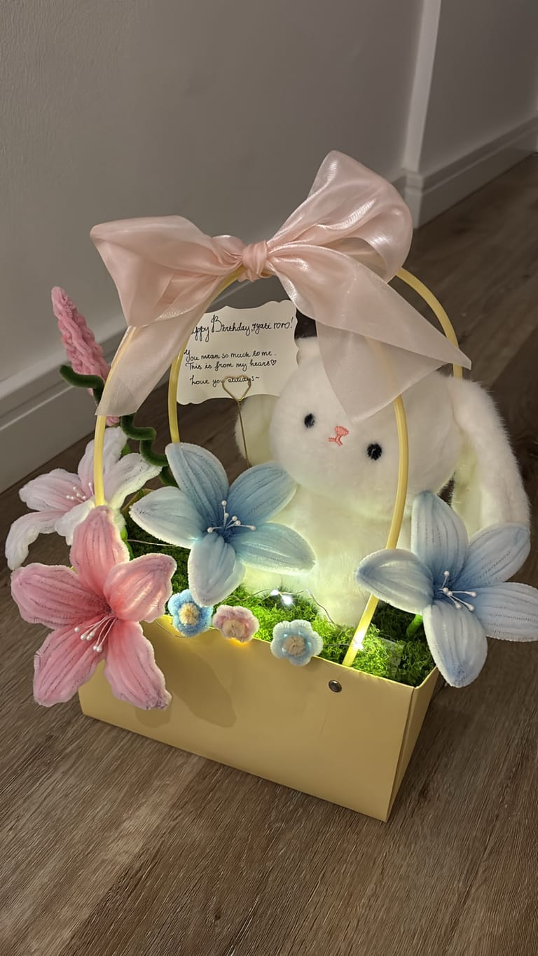 Lily Bunny Basket - Image 2
