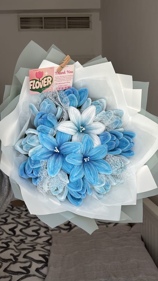 Eternal Blue Bouquet