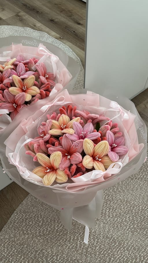 Coquette Lily & Tulip Bouquet